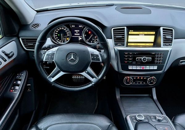 Mercedes-Benz ML cena 75000 przebieg: 185500, rok produkcji 2011 z Turek małe 352